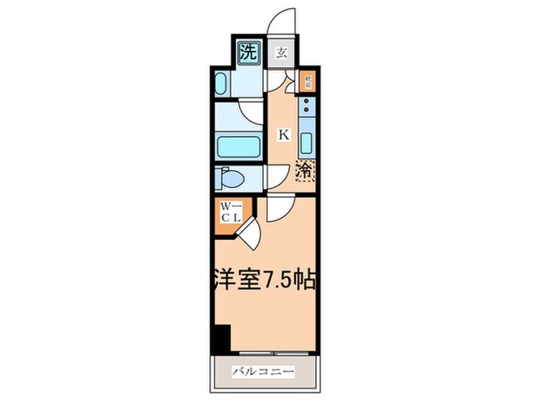 KDXレジデンス豊洲の物件間取画像